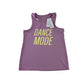 Matalan sport top 10-11 years lilac Dance Mode print