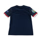 Adidas Scotland Home shirt 2020-22  9-10 years navy blue stripy design short sleeve