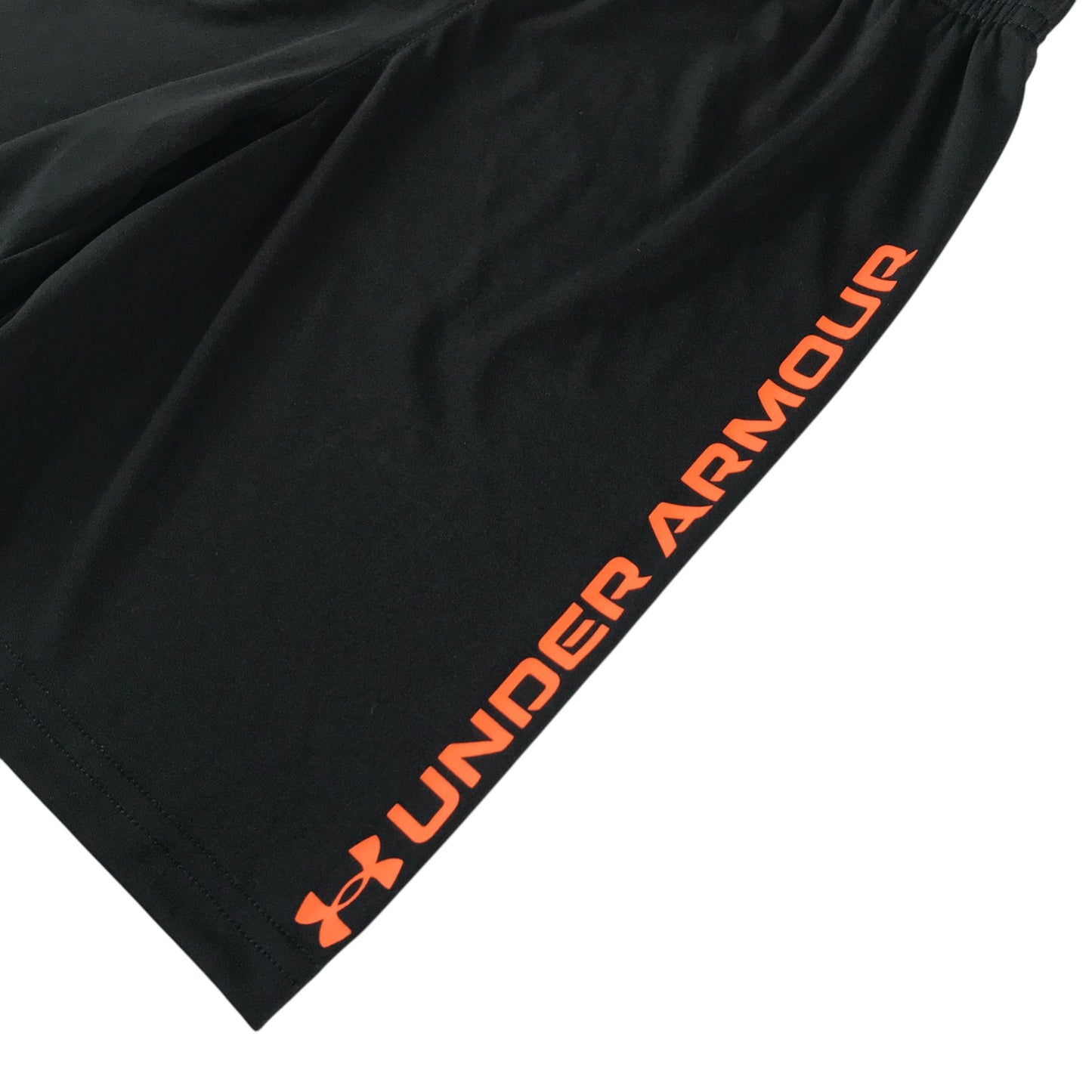 Under Armour sport shorts 6-7 years black and orange printed