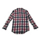 Young Dimensions Shirt Age 10 Navy Pink Checked Pattern Button up Cotton