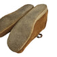 Nanny State shoes shoe size UK 6 camel brown suede moccasin style with laces