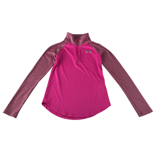 Under Armour sport sweater 9-11 years pink long sleeve sporty top