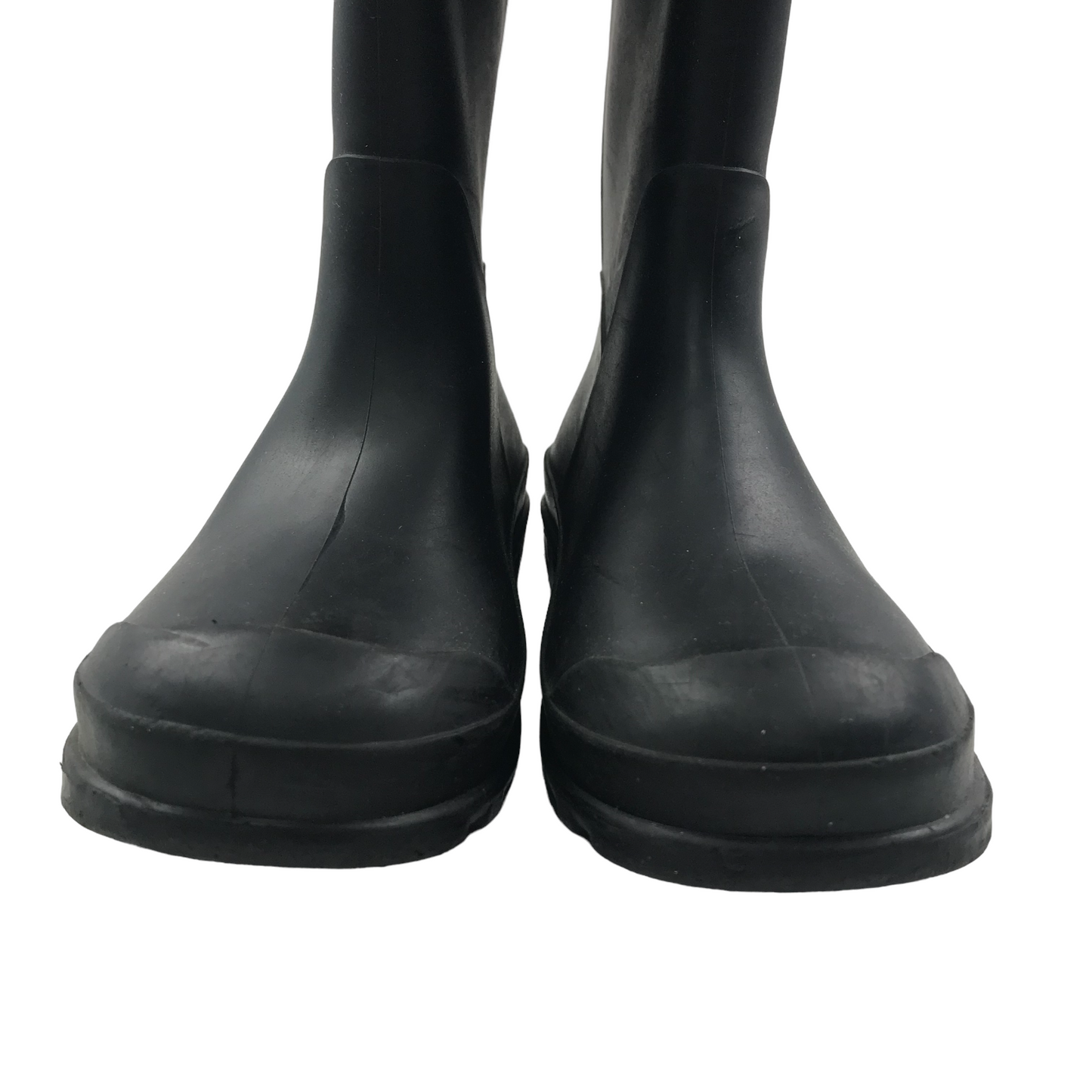 Black Plain Wellies Shoe Size 12 junior