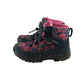 Mountain Warehouse walking boots shoe size UK 1 pink and navy camo detailed ISOdry