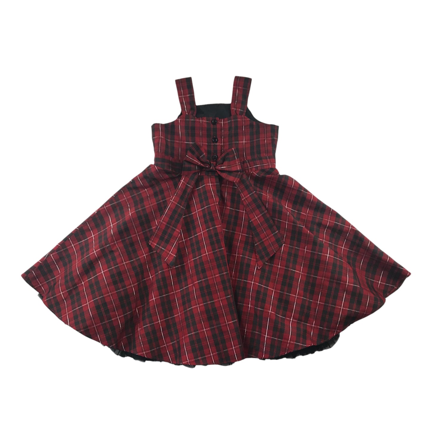 Tu Dress 6 years Red Check Pattern Party