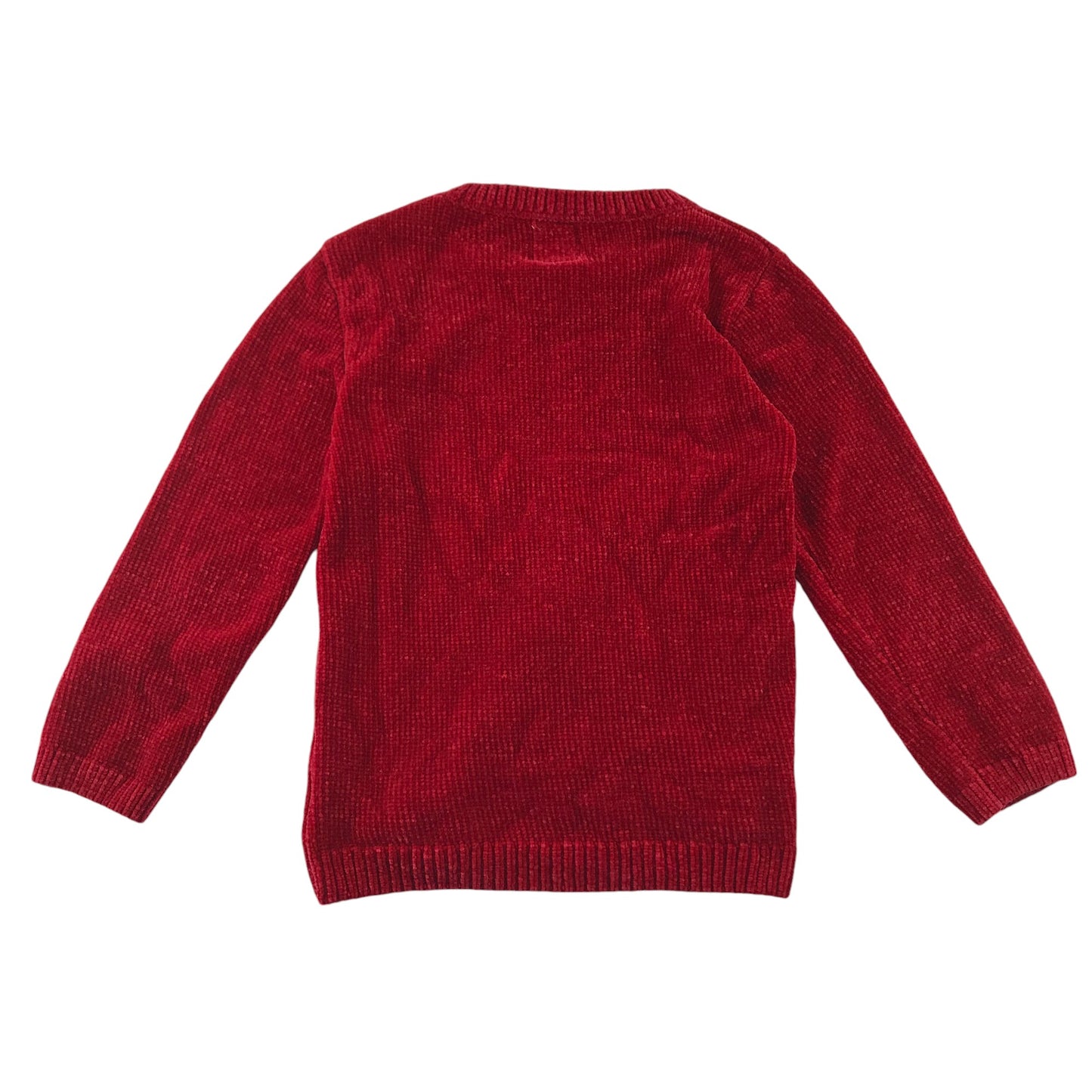 George festive jumper 5-6 Years red Rudolph reindeer