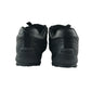 Geox Black Leather School Shoes UK 6 With Hoop and Loop Straps