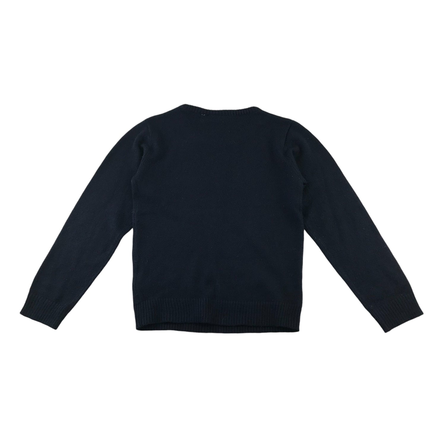 Lupilu Festive Jumper 5-6 Years Navy Rodolph Graphic