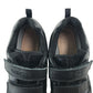 Geox Black Leather School Shoes UK 6 With Hoop and Loop Straps