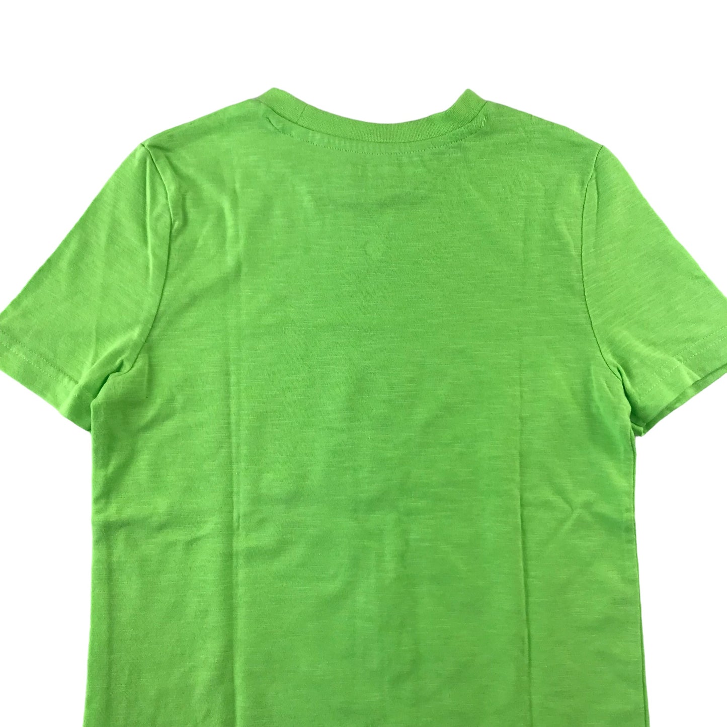 F&F T-shirt 7-8 years green plain gaming new gen