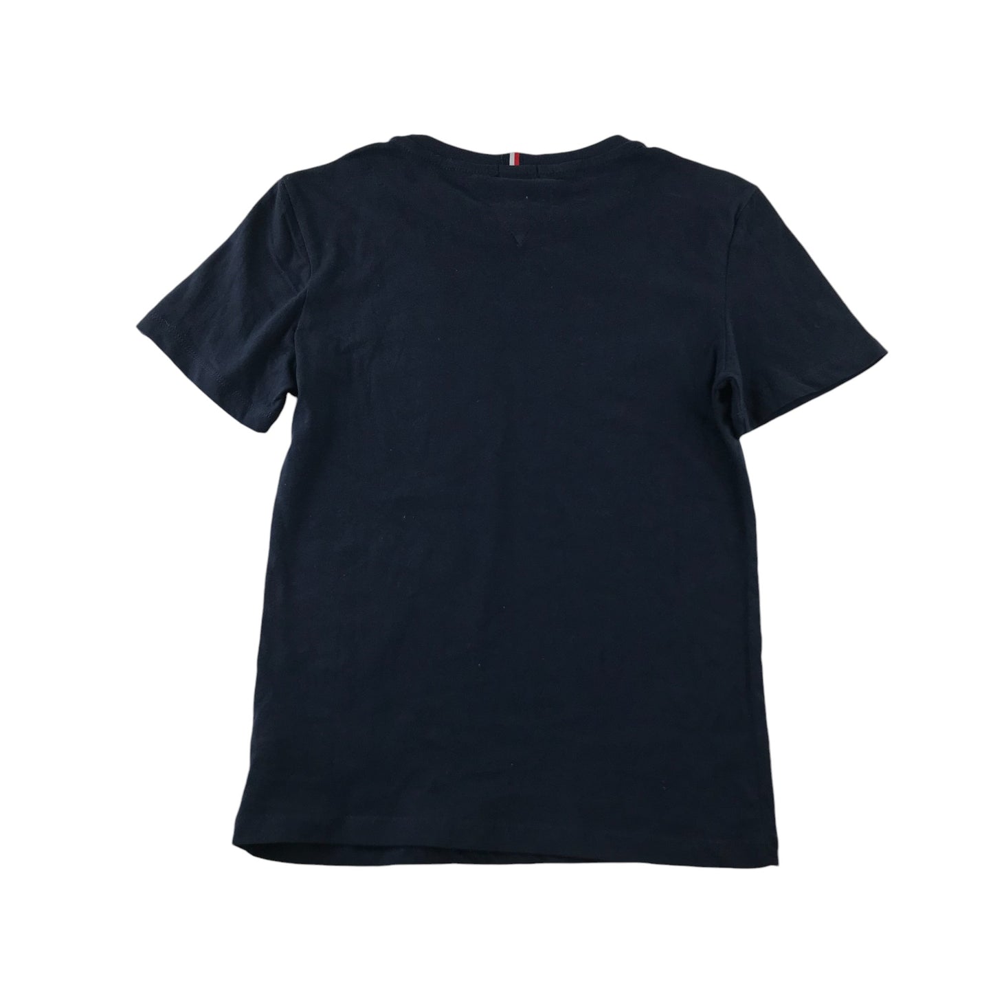 Tommy Hilfiger t-shirt 11-12 years navy blue short sleeve organic cotton