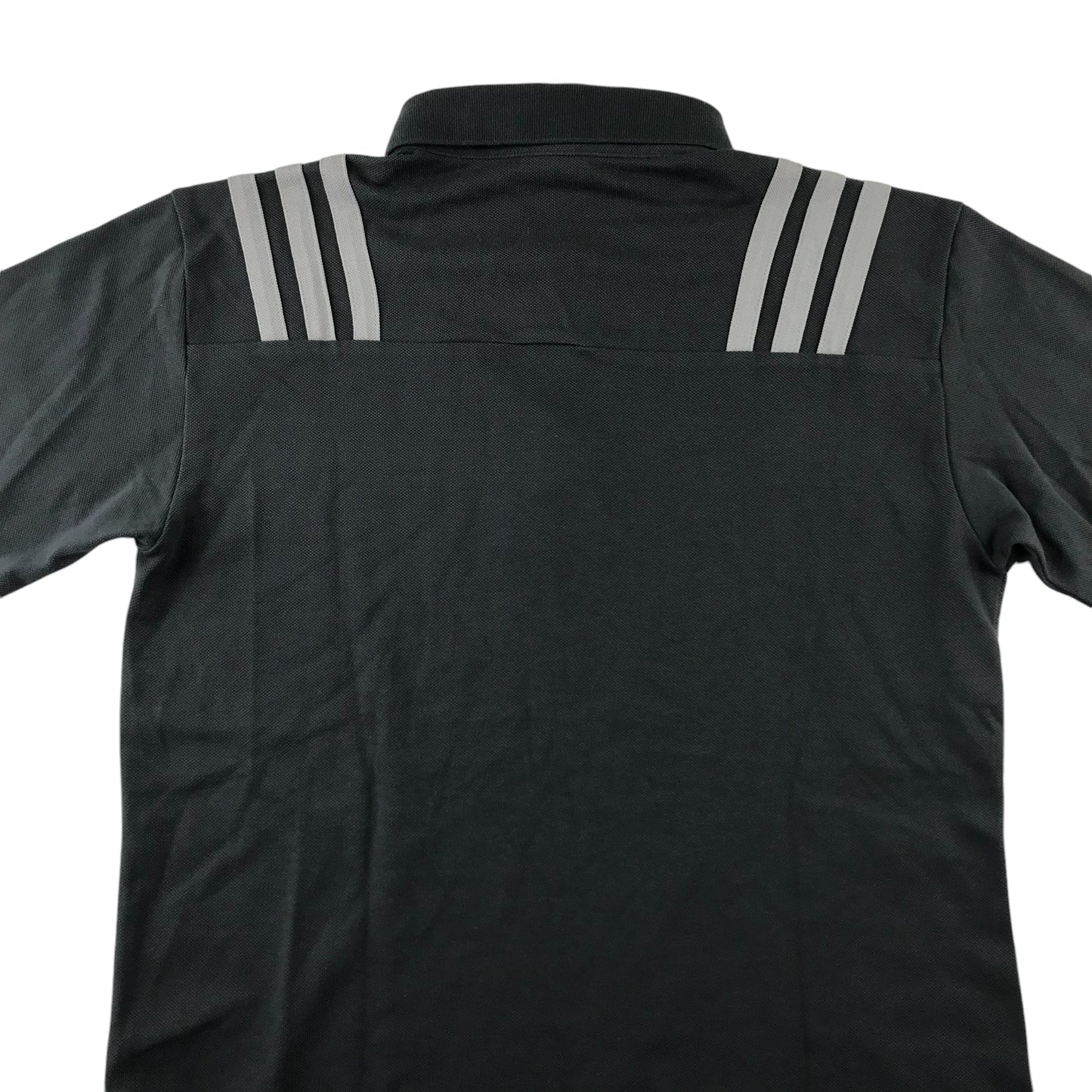 Adidas All Blacks sports polo shirt adult size XS grey short sleeve sport top