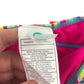 Roxy Girls Swimsuit Age 13 Multicolour Stripy sleeveless One Piece Cossie