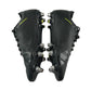 Canterbury rugby boots shoe size UK 6 black with yellow logos