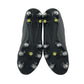 Canterbury rugby boots shoe size UK 6 black with yellow logos