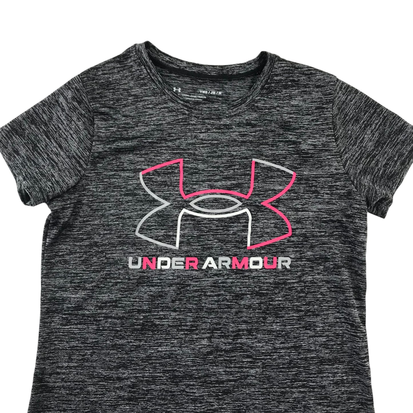 Under Armour sport top 10-11 years grey short sleeve