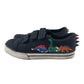 Next trainers shoe size 10 junior navy with dinosaur graphic print canvas shoe