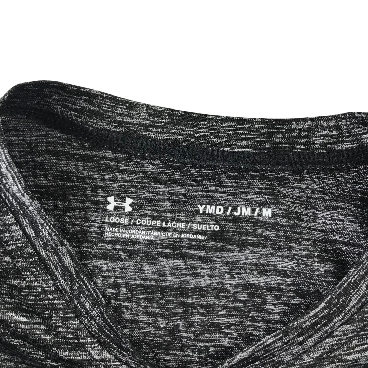 Under Armour sport top 10-11 years grey short sleeve