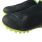 Puma football boots shoe size UK 11 junior black with neon yellow detailing astro turf boots