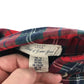 H&M Shirt Age 5 Red Navy Check Pattern Long Sleeve Button Up Cotton