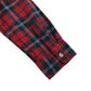 H&M Shirt Age 5 Red Navy Check Pattern Long Sleeve Button Up Cotton