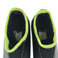 Puma football boots shoe size UK 11 junior black with neon yellow detailing astro turf boots