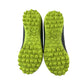 Puma football boots shoe size UK 11 junior black with neon yellow detailing astro turf boots