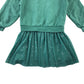 M&S dress 5-6 years turquoise mesh layered jersey