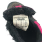 Decathlon walking boots shoe size 9C junior black and pink
