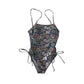 Swimsuit Size Womens XS Blue Floral One Piece Cossie