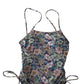 Swimsuit Size Womens XS Blue Floral One Piece Cossie