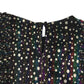 Next dress 5-6 years multicolour metallic shiny A-line