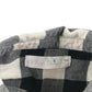 Zara Shirt Age 9 Black and White Check Pattern Button Up Cotton
