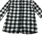 Zara Shirt Age 9 Black and White Check Pattern Button Up Cotton