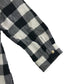 Zara Shirt Age 9 Black and White Check Pattern Button Up Cotton