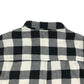 Zara Shirt Age 9 Black and White Check Pattern Button Up Cotton