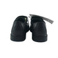 George school shoes shoe size 8 junior black with hook and loop strap
