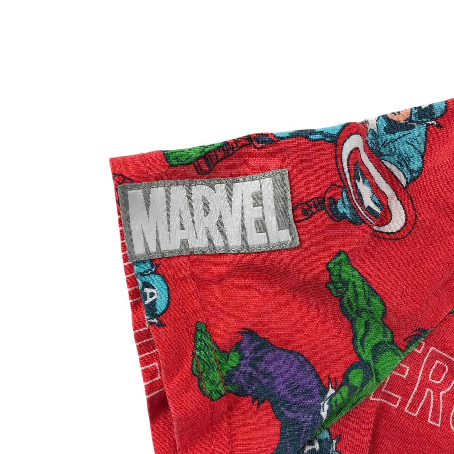 Tu t-shirt 4-5 years red Marvel heroes cotton