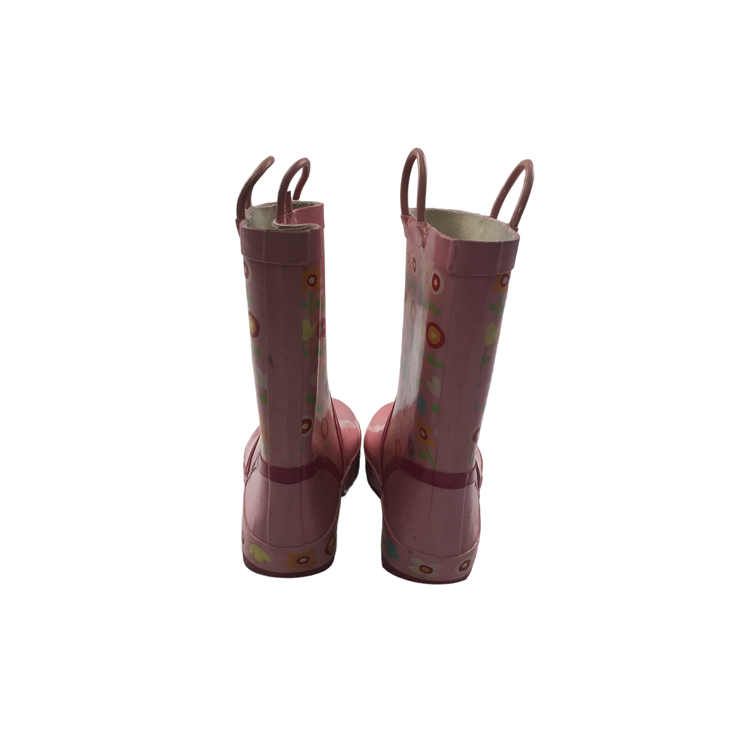 Pink Floral Wellies Shoe Size 1.5