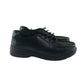 George school shoes shoe size 1 black leather with laces