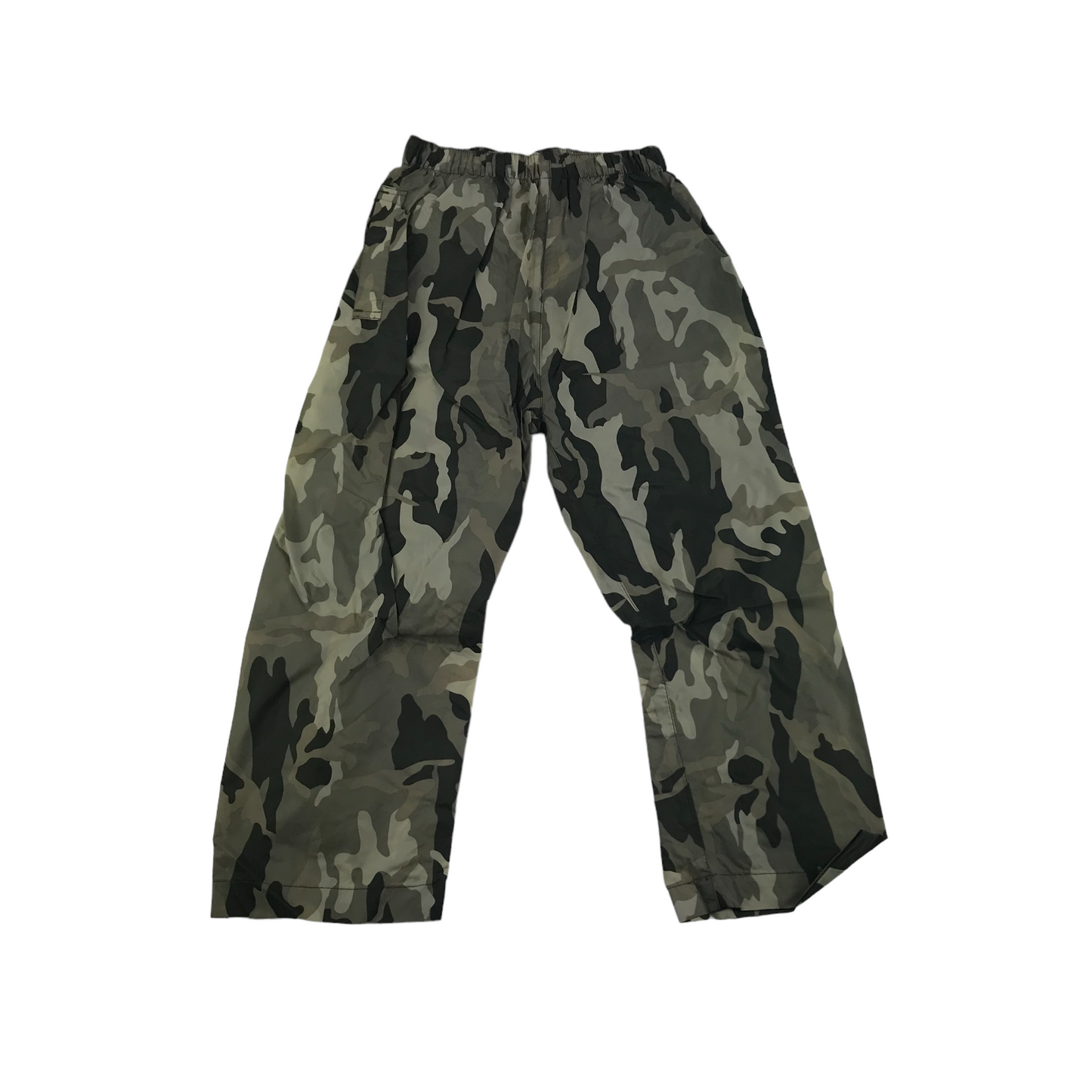 Peter Storm Waterproof Trouser Age 5 Khaki Green Camo Pattern Lightweight