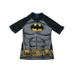 Batman Swim Top Age 5 Grey Batman Suit Print Short Sleeve