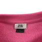 River Island sweater 9-10 years pink with lace underlayer panel