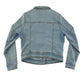 Peacocks denim jacket women's size 14 light blue button up
