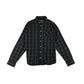 Matalan Shirt Age 11 Grey Check Button Up
