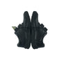 George school shoes shoe size 10 junior black with hook and loop straps