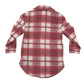 Tu shacket 5-6 years red check pattern long shirt jacket