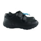 George school shoes shoe size 10 junior black trainer style with hook and loop straps
