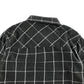 Matalan Shirt Age 11 Grey Check Button Up