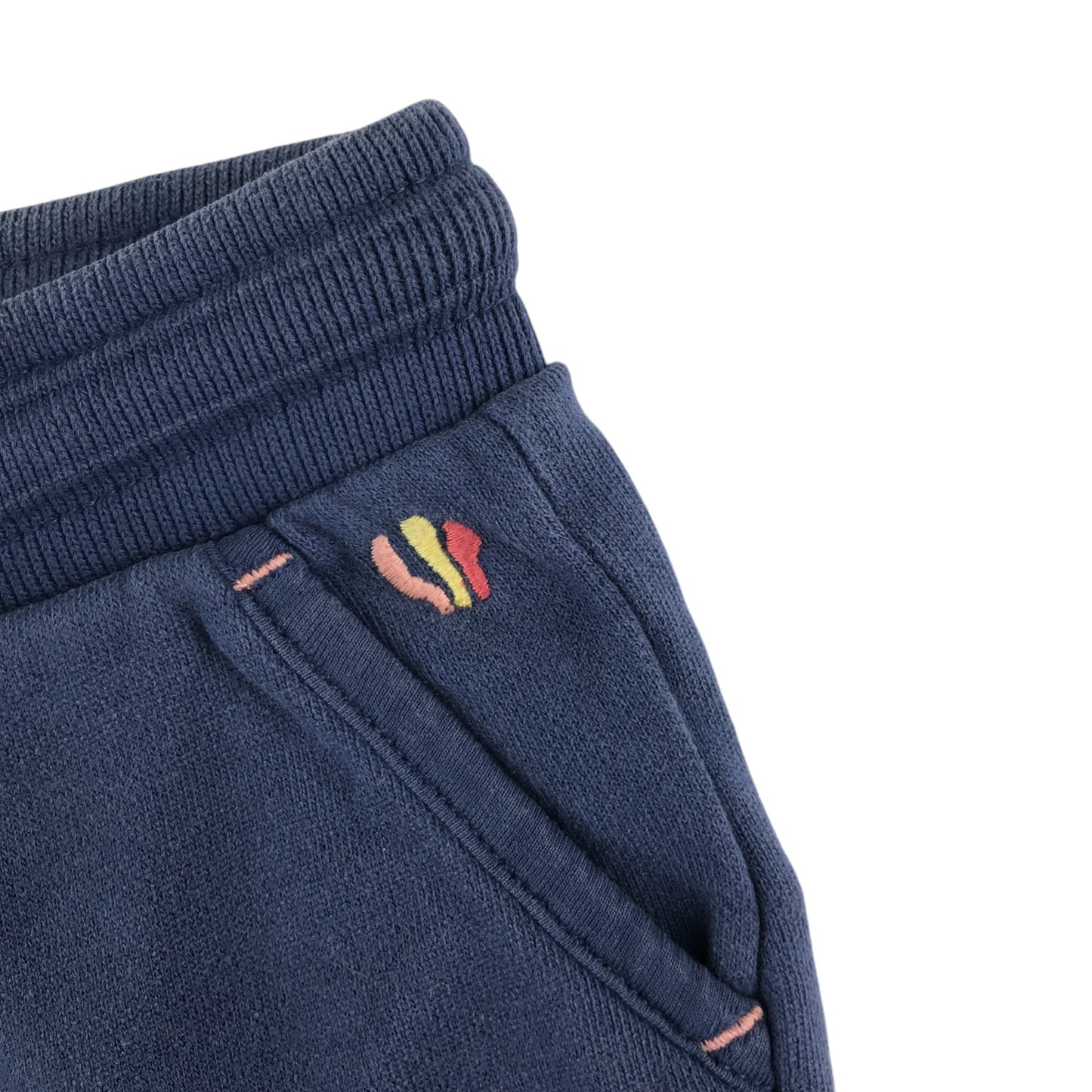 Fatface shorts 8-9 years navy blue jersey cotton
